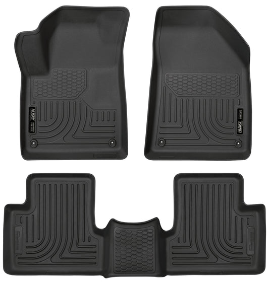 Weatherbeater - Front & 2nd Seat Floor Liners by Husky Liners
