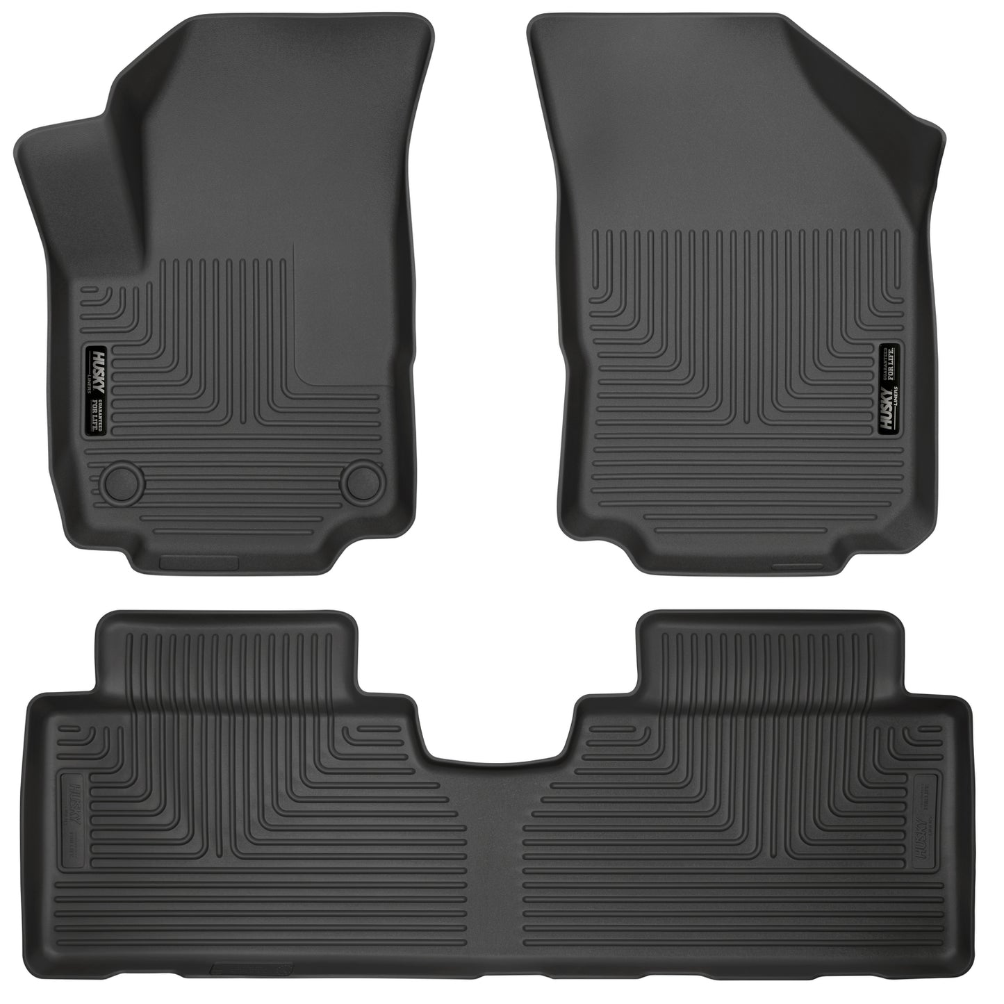 Weatherbeater - Front & 2nd Seat Floor Liners by Husky Liners