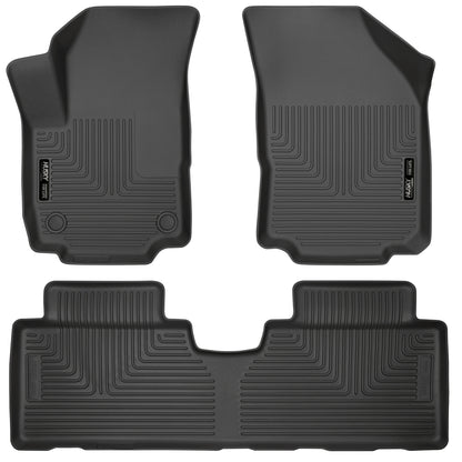 Weatherbeater - Front & 2nd Seat Floor Liners by Husky Liners