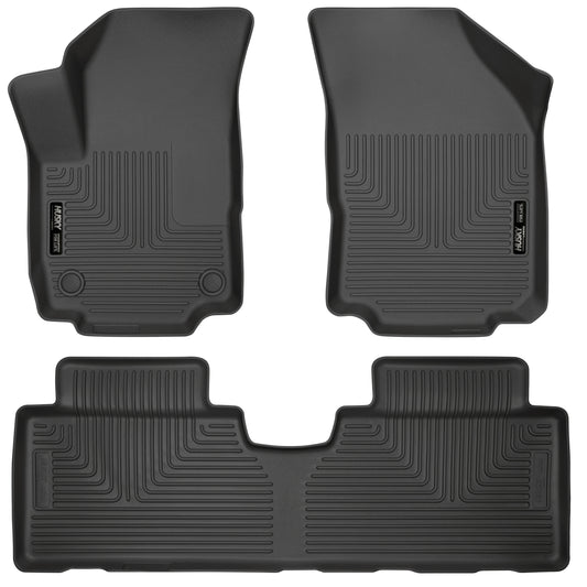 Weatherbeater - Front & 2nd Seat Floor Liners by Husky Liners