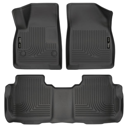 Weatherbeater - Front & 2nd Seat Floor Liners by Husky Liners