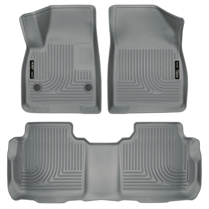 Weatherbeater - Front & 2nd Seat Floor Liners by Husky Liners