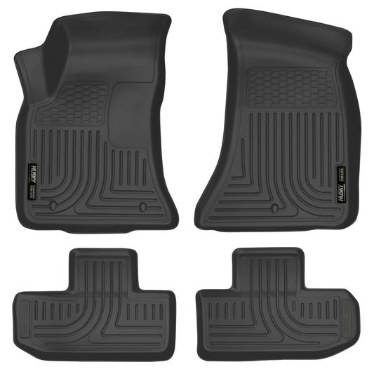Weatherbeater - Front & 2nd Seat Floor Liners by Husky Liners