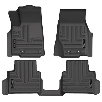Weatherbeater - Front & 2nd Seat Floor Liners by Husky Liners