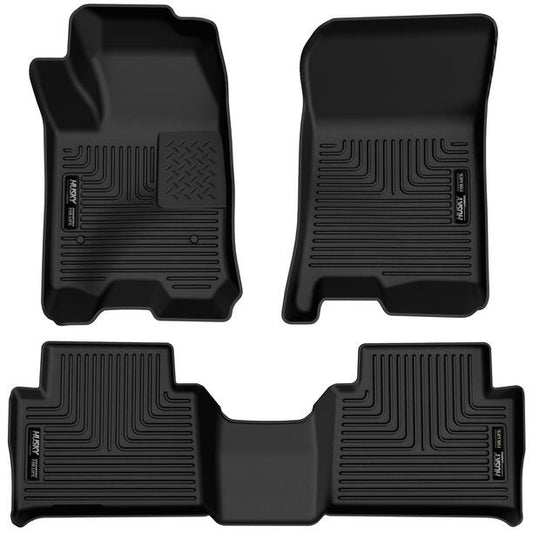 Weatherbeater - Front & 2nd Seat Floor Liners by Husky Liners