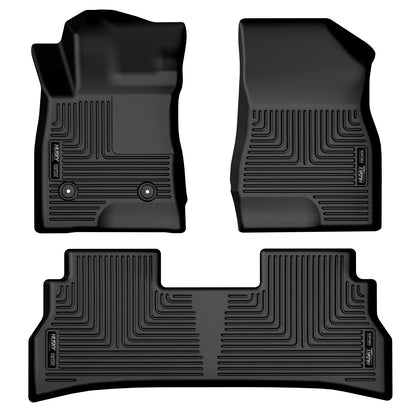 Weatherbeater - Front & 2nd Seat Floor Liners by Husky Liners
