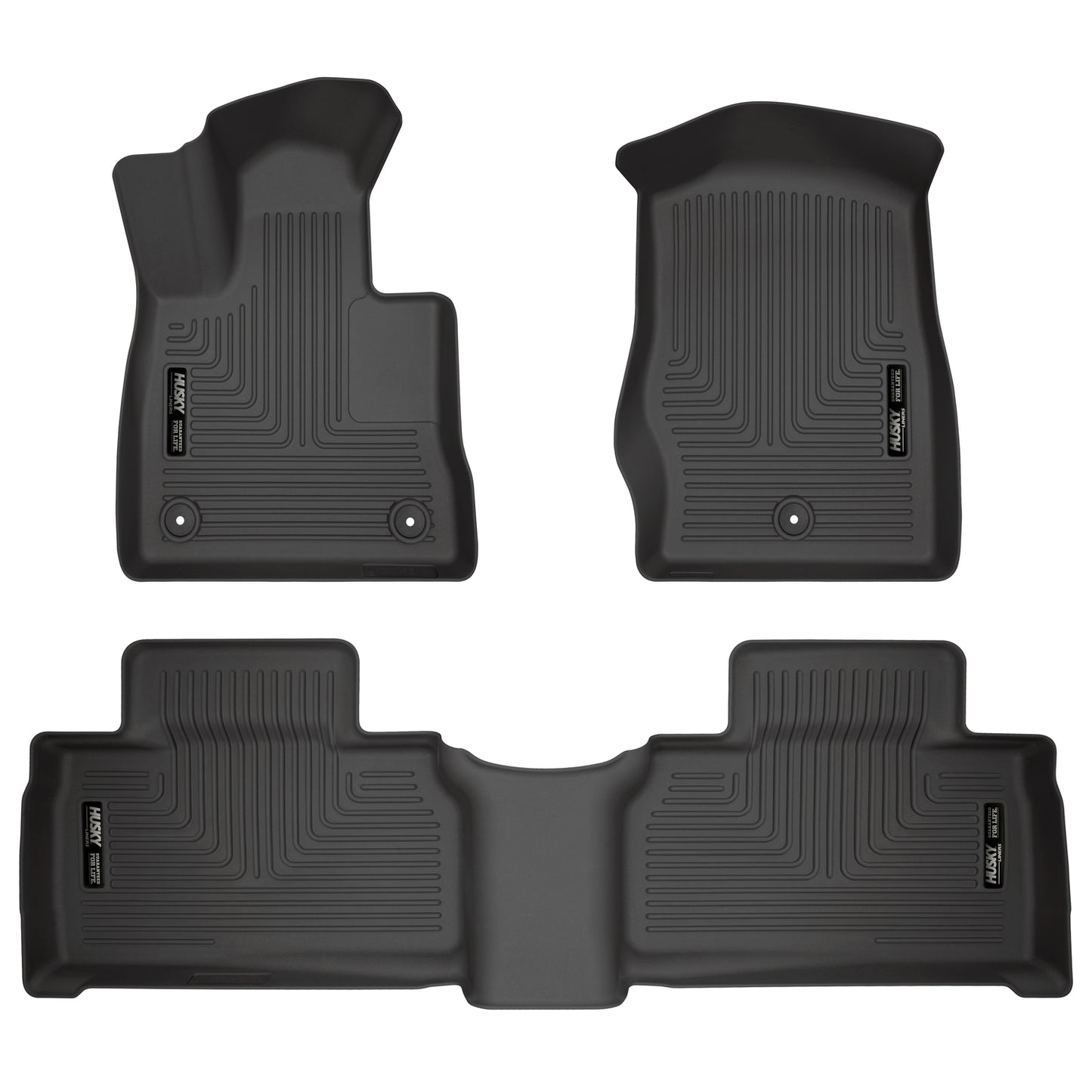 Weatherbeater - Front & 2nd Seat Floor Liners by Husky Liners
