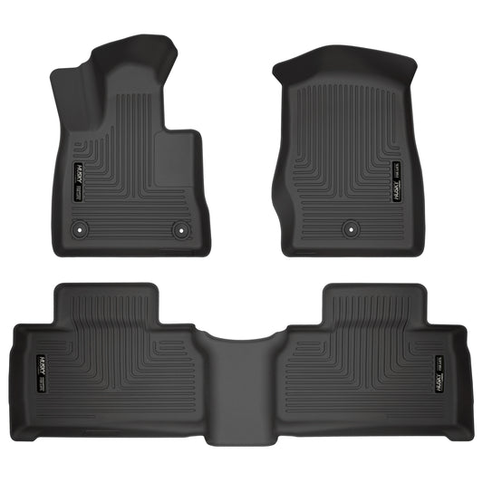Weatherbeater - Front & 2nd Seat Floor Liners by Husky Liners