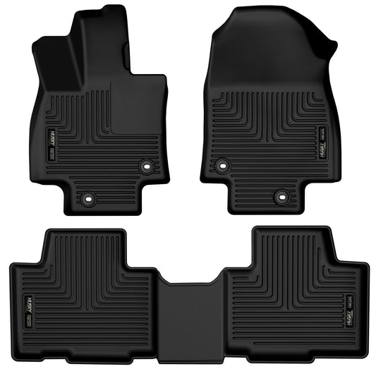 Weatherbeater - Front & 2nd Seat Floor Liners by Husky Liners