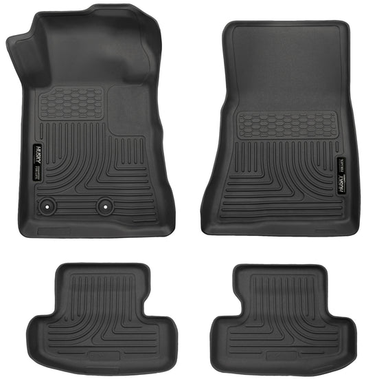 Weatherbeater - Front & 2nd Seat Floor Liners by Husky Liners