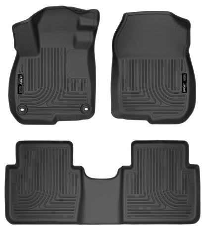 Weatherbeater - Front & 2nd Seat Floor Liners by Husky Liners
