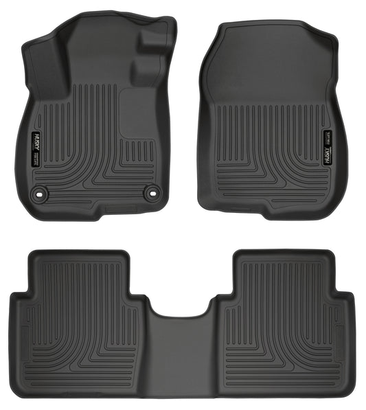 Weatherbeater - Front & 2nd Seat Floor Liners by Husky Liners