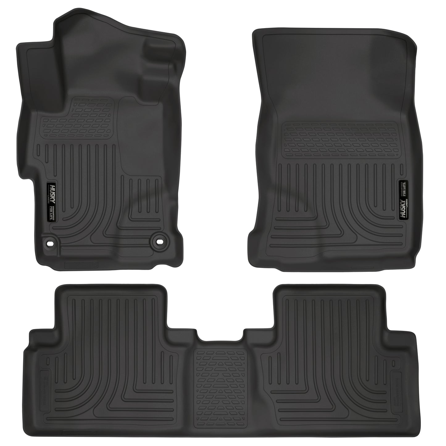 Weatherbeater - Front & 2nd Seat Floor Liners by Husky Liners