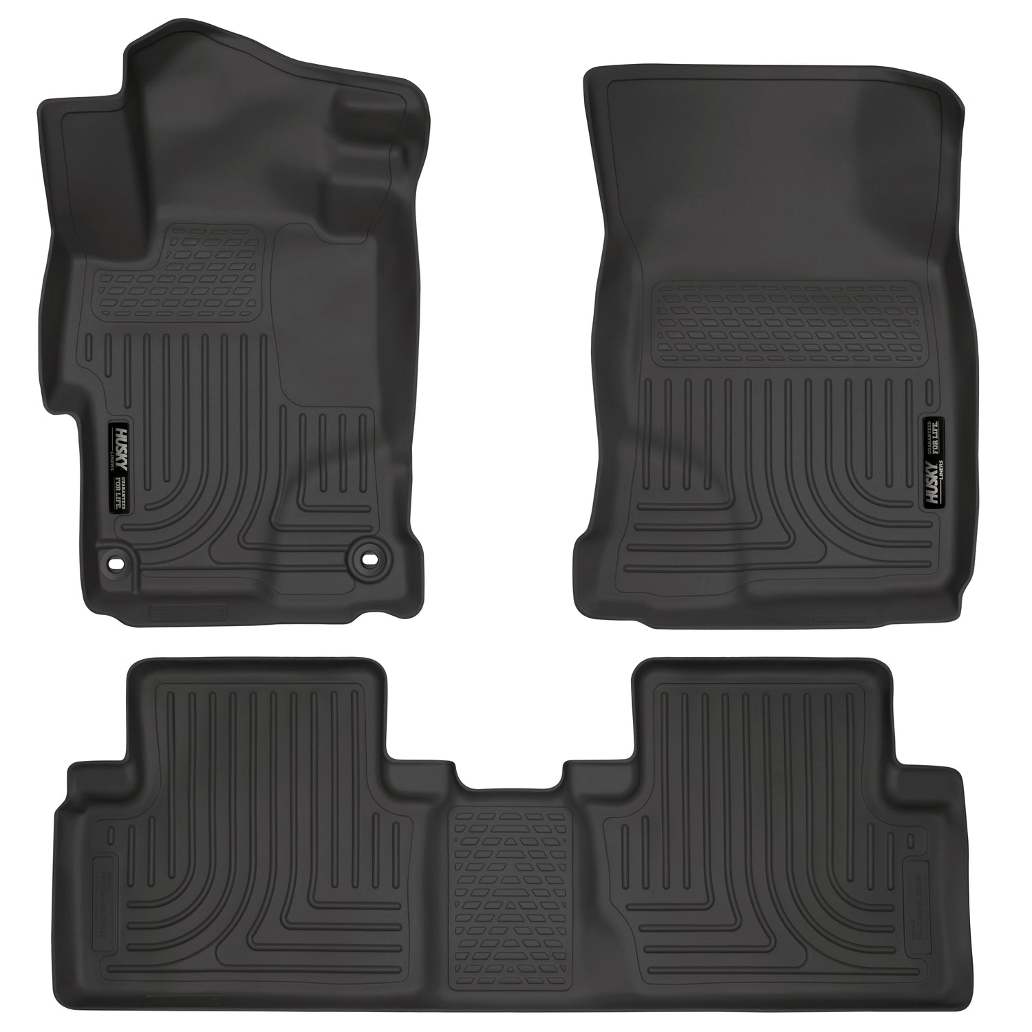 Weatherbeater - Front & 2nd Seat Floor Liners by Husky Liners