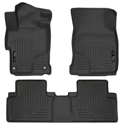 Weatherbeater - Front & 2nd Seat Floor Liners by Husky Liners