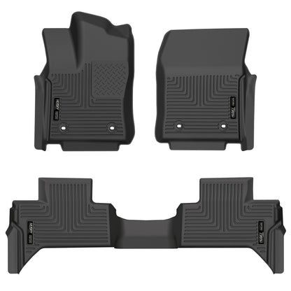 Weatherbeater - Front & 2nd Seat Floor Liners by Husky Liners
