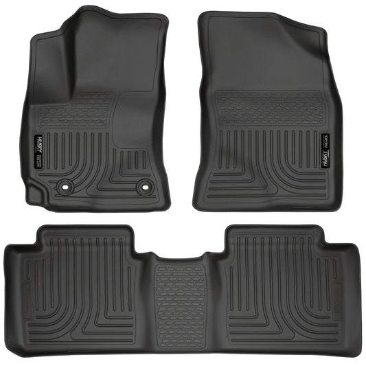 Weatherbeater - Front & 2nd Seat Floor Liners by Husky Liners