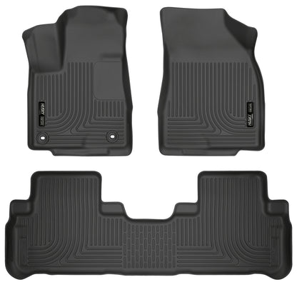 Weatherbeater - Front & 2nd Seat Floor Liners by Husky Liners