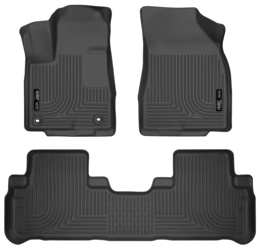 Weatherbeater - Front & 2nd Seat Floor Liners by Husky Liners
