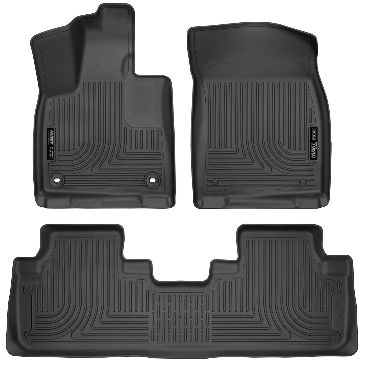 Weatherbeater - Front & 2nd Seat Floor Liners by Husky Liners