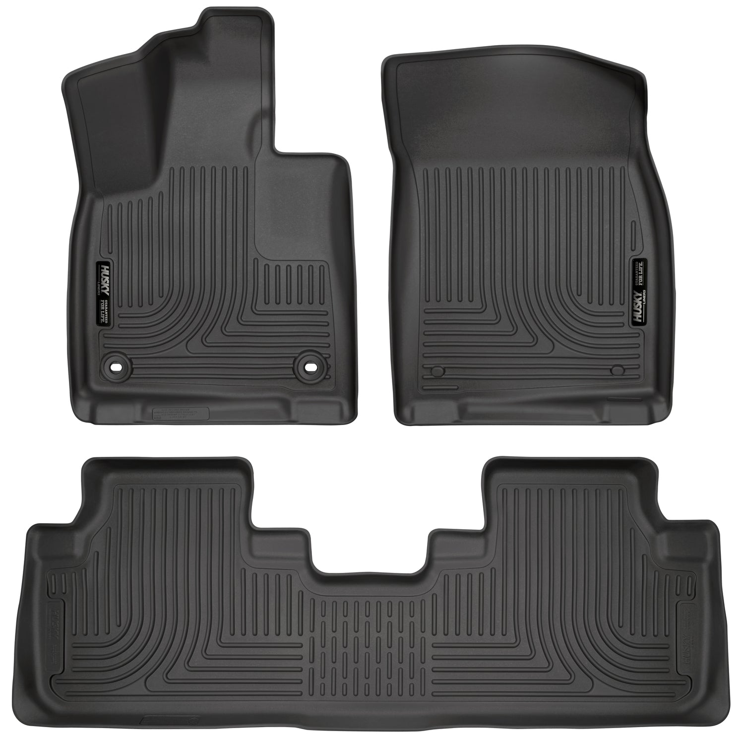 Weatherbeater - Front & 2nd Seat Floor Liners by Husky Liners