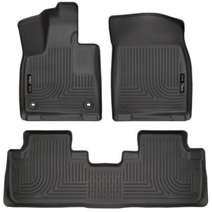 Weatherbeater - Front & 2nd Seat Floor Liners by Husky Liners