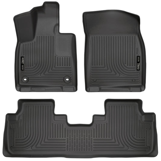Weatherbeater - Front & 2nd Seat Floor Liners by Husky Liners