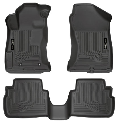 Weatherbeater - Front & 2nd Seat Floor Liners by Husky Liners