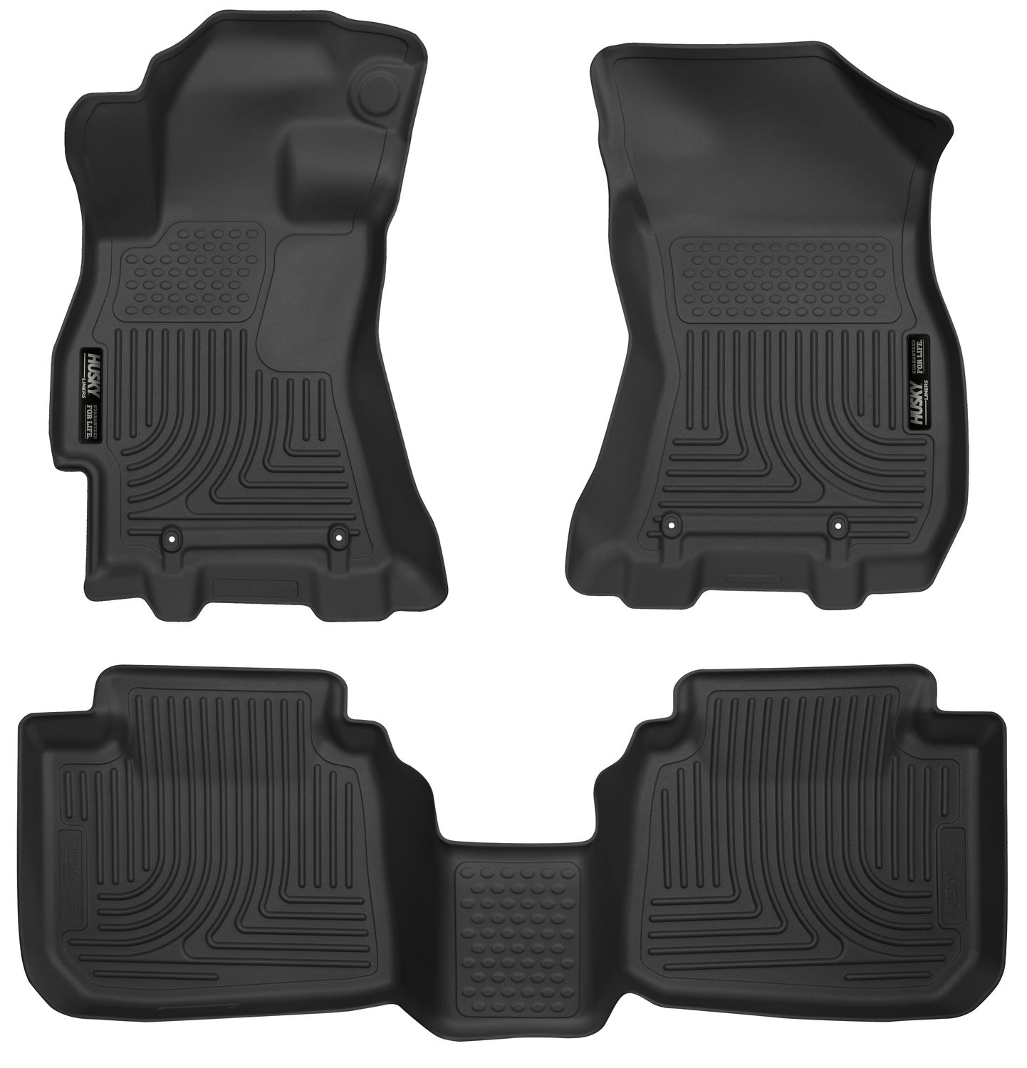 Weatherbeater - Front & 2nd Seat Floor Liners by Husky Liners