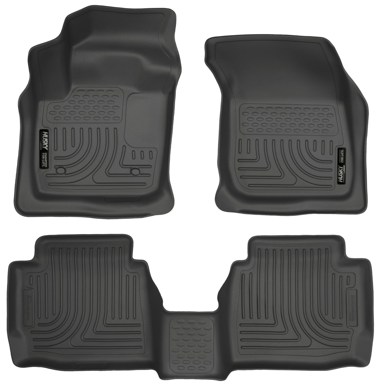 Weatherbeater - Front & 2nd Seat Floor Liners by Husky Liners