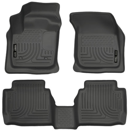 Weatherbeater - Front & 2nd Seat Floor Liners by Husky Liners