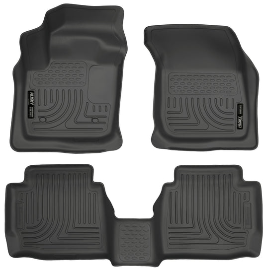 Weatherbeater - Front & 2nd Seat Floor Liners by Husky Liners
