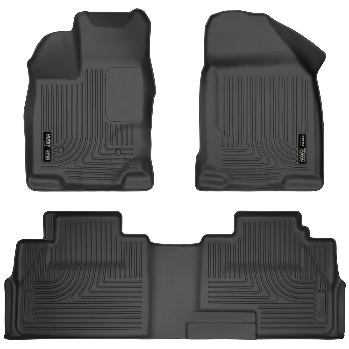 Weatherbeater - Front & 2nd Seat Floor Liners by Husky Liners