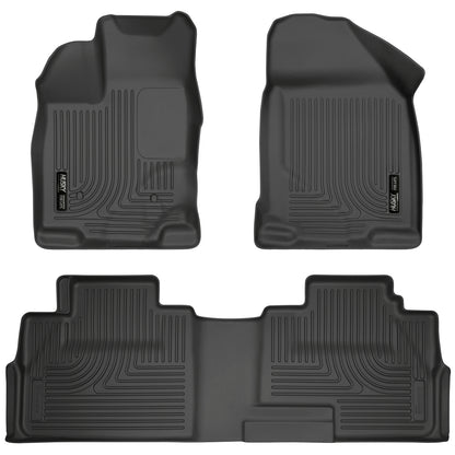 Weatherbeater - Front & 2nd Seat Floor Liners by Husky Liners