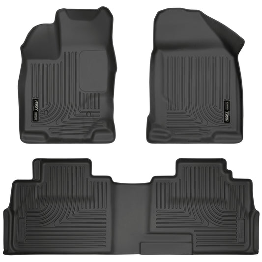 Weatherbeater - Front & 2nd Seat Floor Liners by Husky Liners