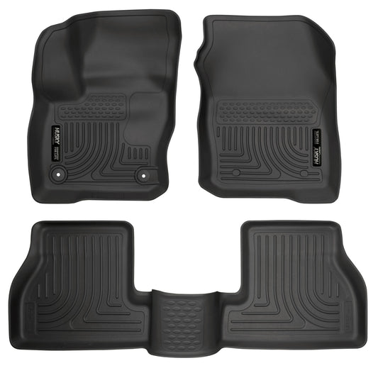 Weatherbeater - Front & 2nd Seat Floor Liners by Husky Liners