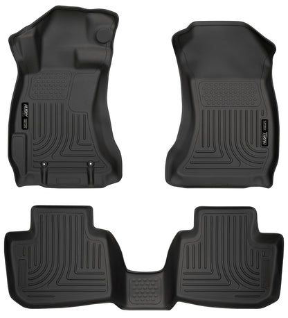 Weatherbeater - Front & 2nd Seat Floor Liners by Husky Liners