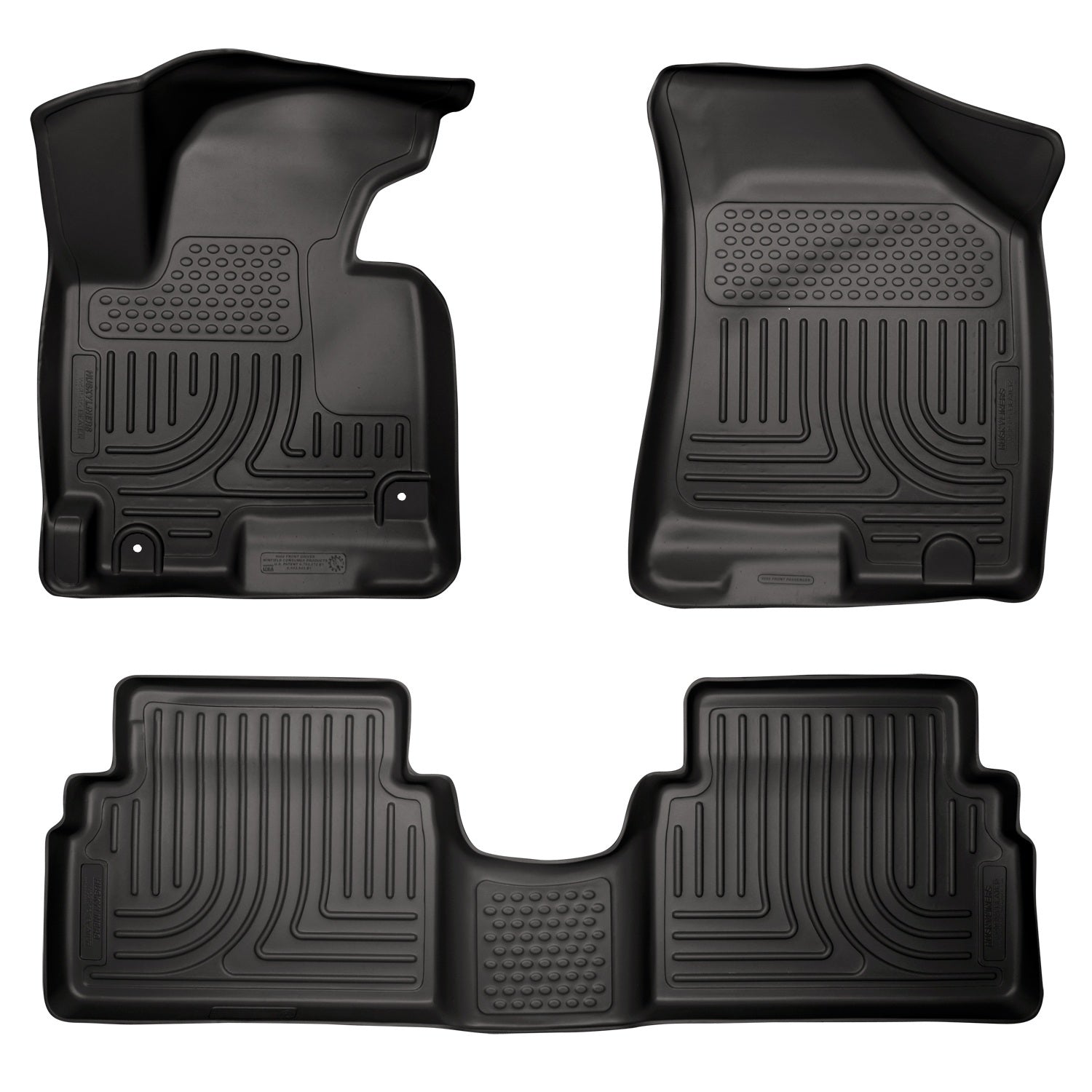 Weatherbeater - Front & 2nd Seat Floor Liners by Husky Liners