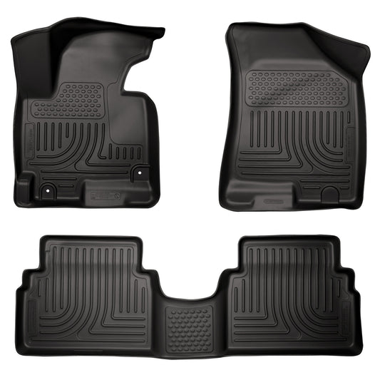 Weatherbeater - Front & 2nd Seat Floor Liners by Husky Liners