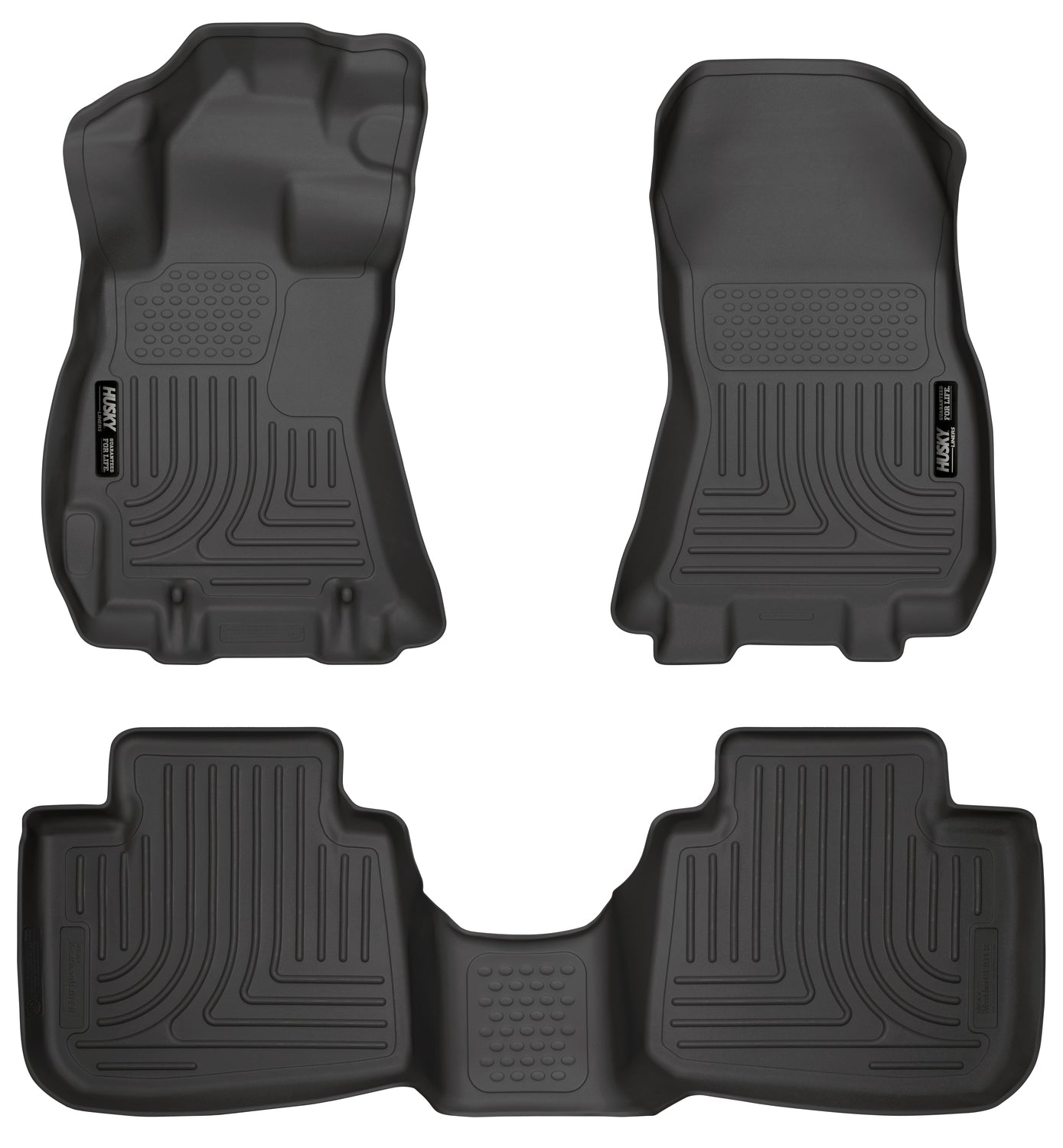 Weatherbeater - Front & 2nd Seat Floor Liners by Husky Liners