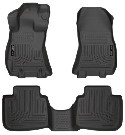 Weatherbeater - Front & 2nd Seat Floor Liners by Husky Liners