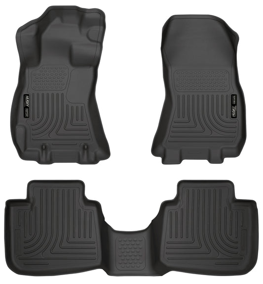 Weatherbeater - Front & 2nd Seat Floor Liners by Husky Liners
