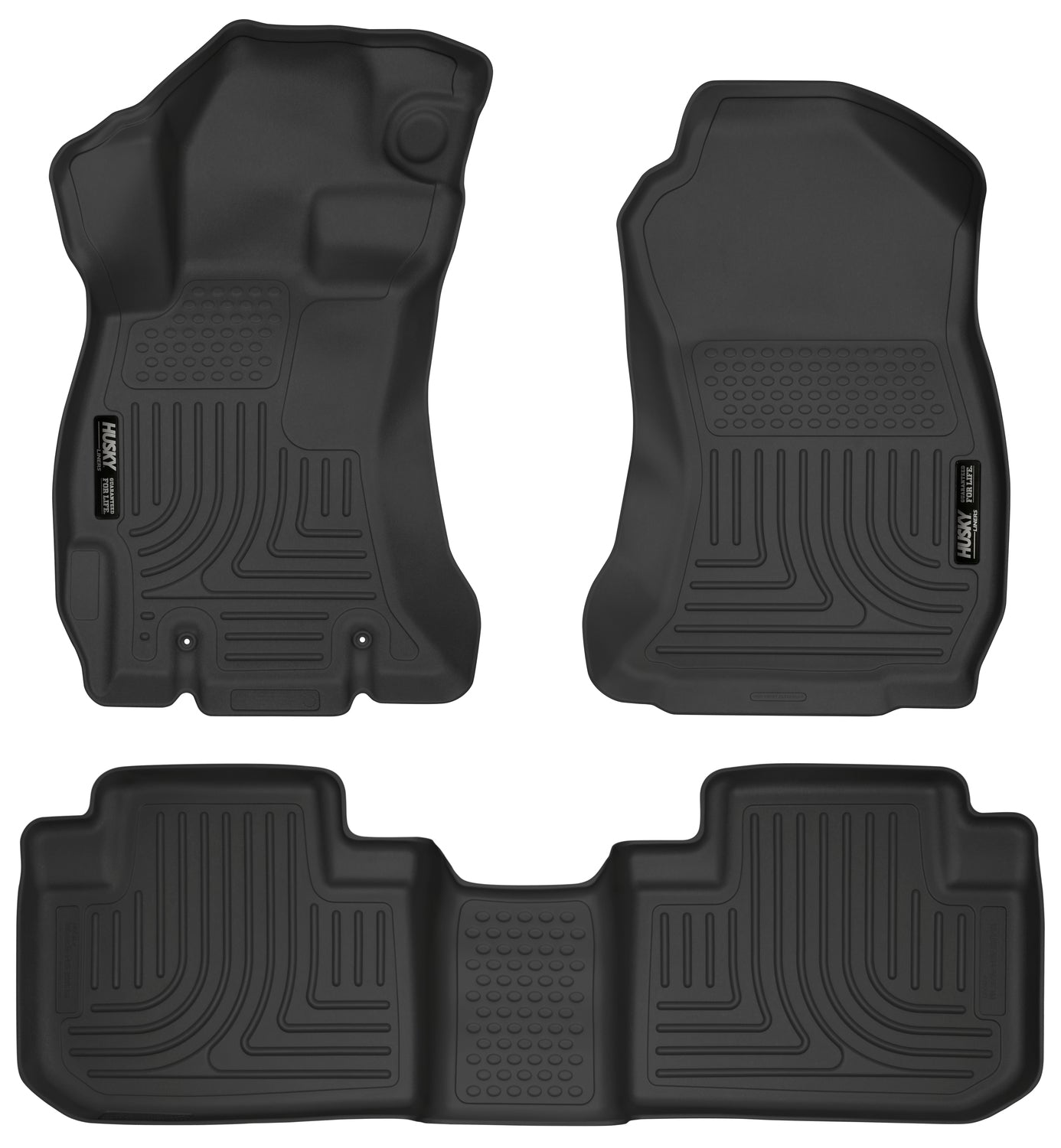 Weatherbeater - Front & 2nd Seat Floor Liners by Husky Liners