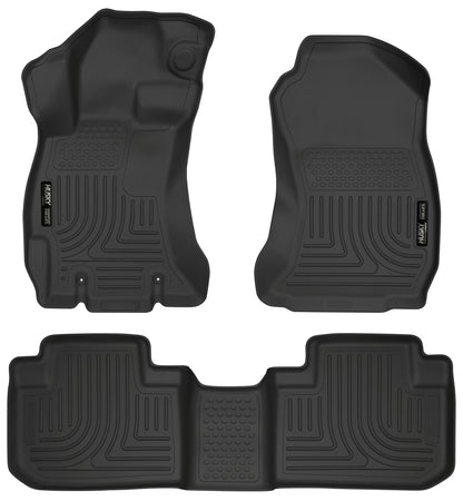 Weatherbeater - Front & 2nd Seat Floor Liners by Husky Liners