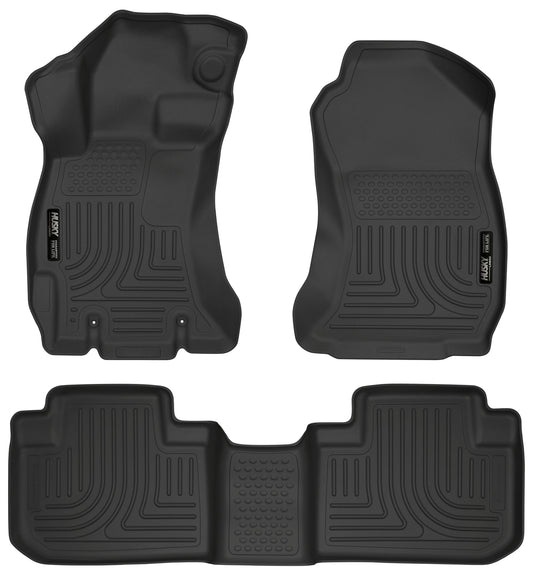 Weatherbeater - Front & 2nd Seat Floor Liners by Husky Liners