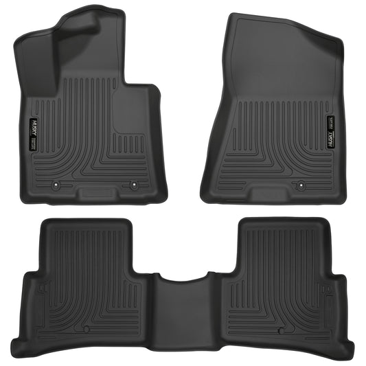 Weatherbeater - Front & 2nd Seat Floor Liners by Husky Liners