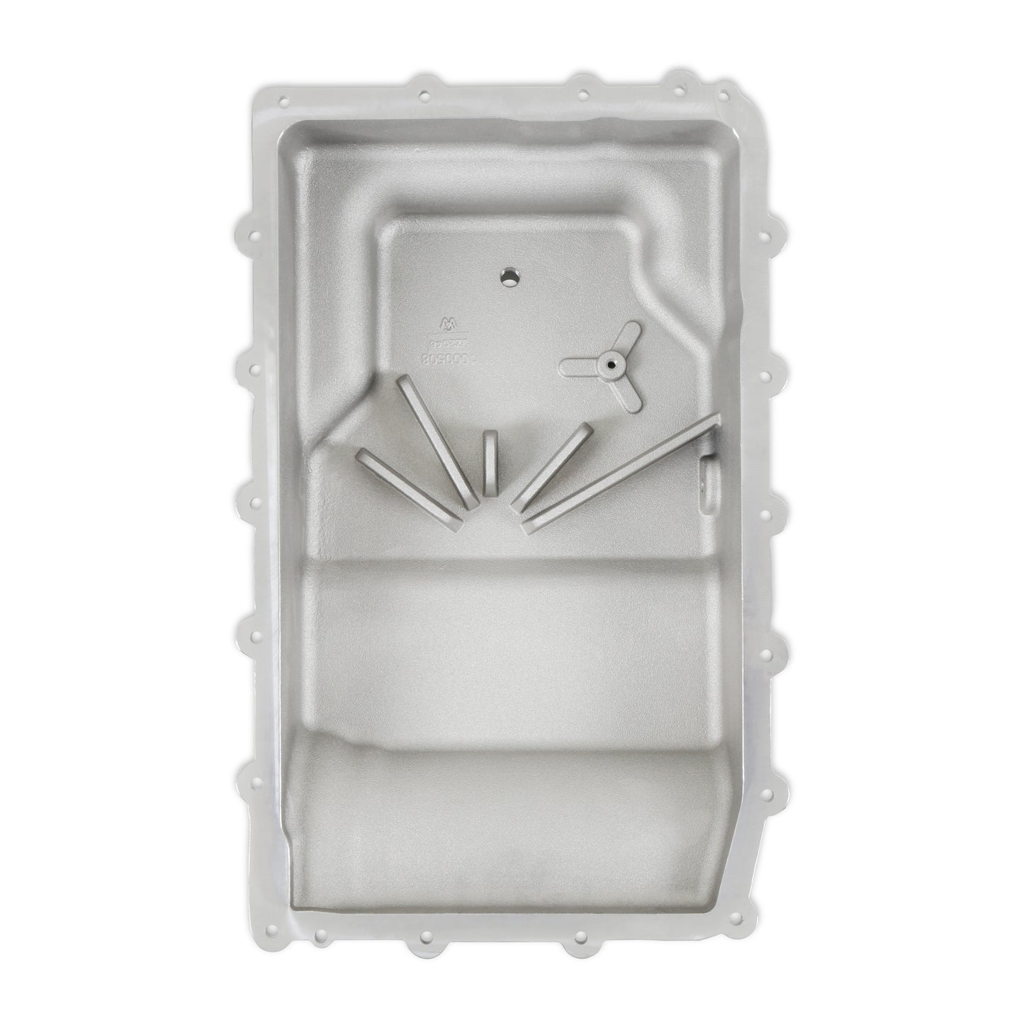 B&M Hi-Tek Heavy-Duty Deep Transmission Pan - Ford 10R80 - Aluminum - Natural by B&M