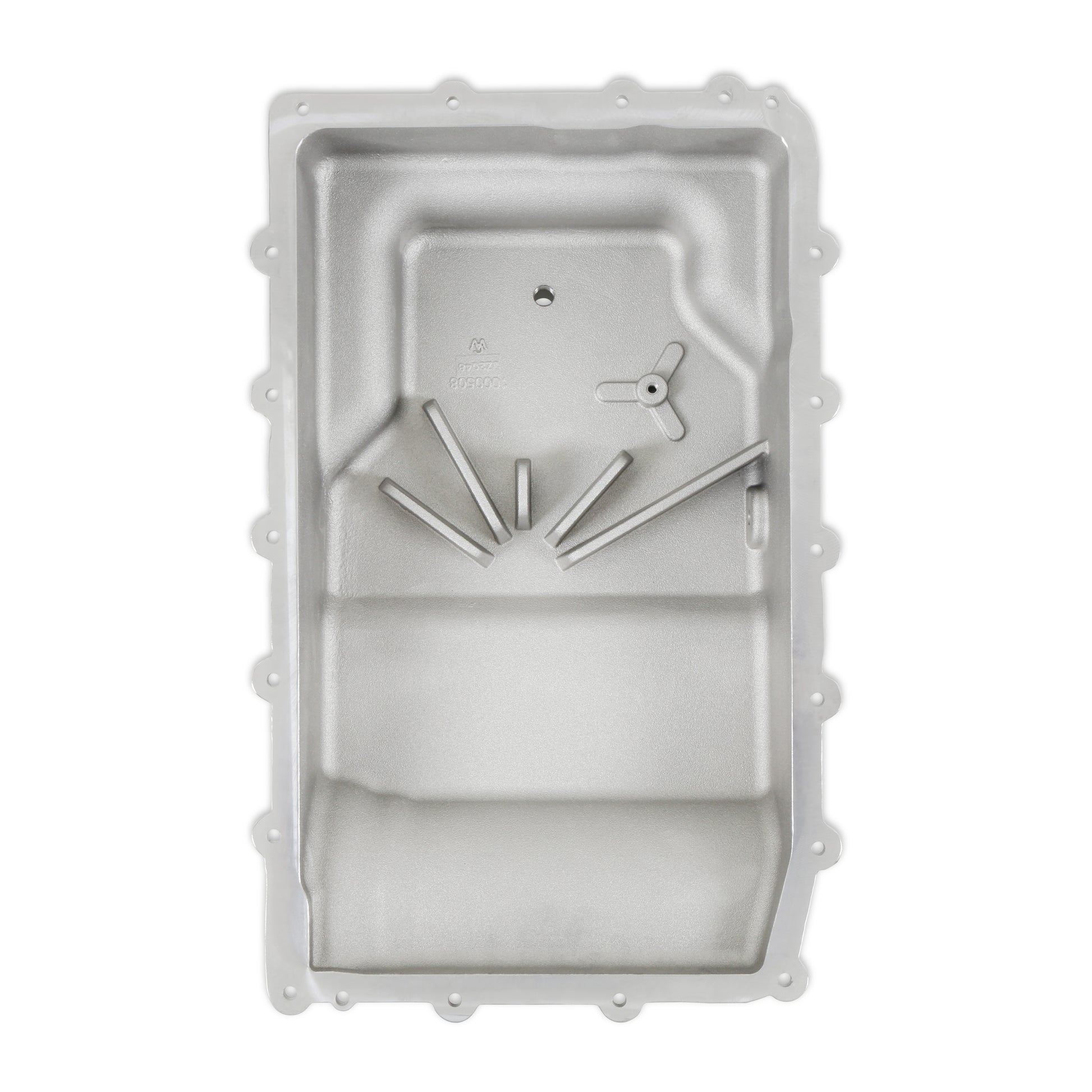 B&M Hi-Tek Heavy-Duty Deep Transmission Pan - Ford 10R80 - Aluminum - Natural by B&M