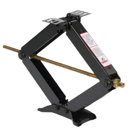 Scissor Mech 7500 LB Cap 24" Total Black Set of 2 by Husky Towing