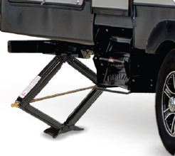 Scissor Mech 7500 LB Cap 24" Total Black Set of 2 by Husky Towing